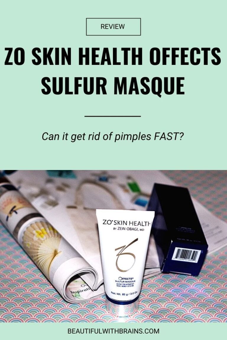 ZO Skin Health Offects Sulfur Masque Review Beautiful With Brains