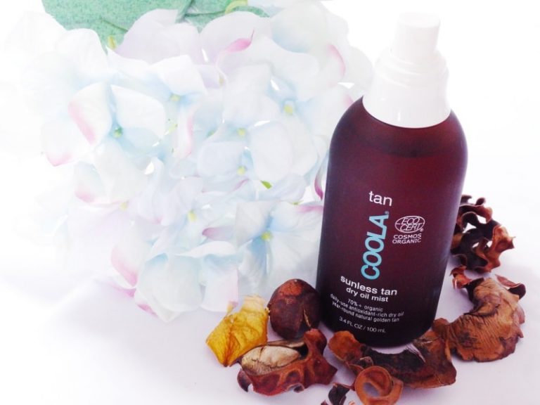 Coola Sunless Tan AntiAging Face Serum and Dry Oil Mist Review