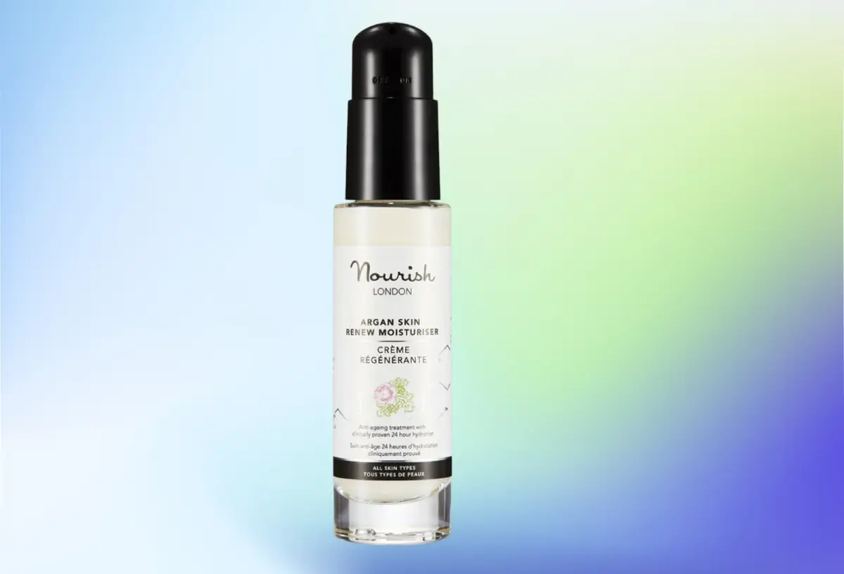 nourish argan skin renew moisturiser