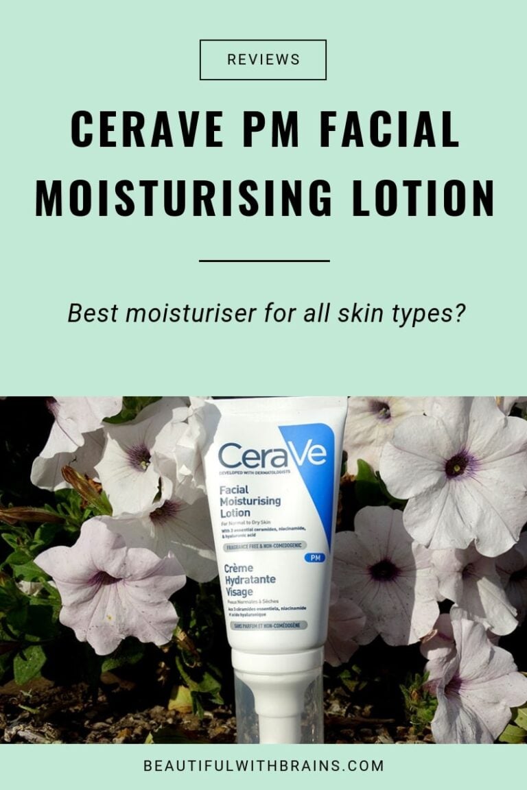 CeraVe PM Facial Moisturising Lotion Review Beautiful With Brains
