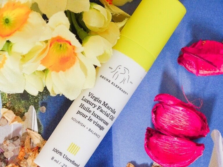 Drunk Elephant Virgin Marula Luxury Facial Oil Review