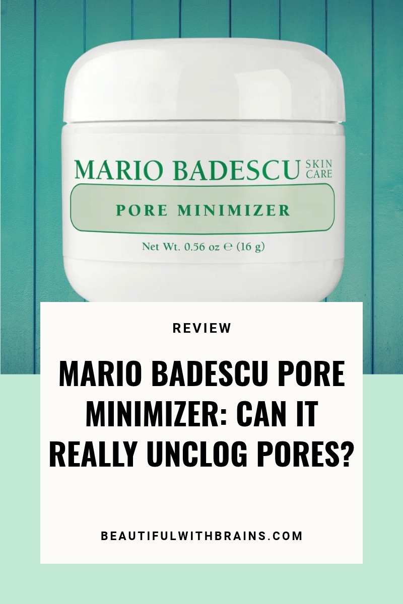 Mario Badescu pore minimizer review