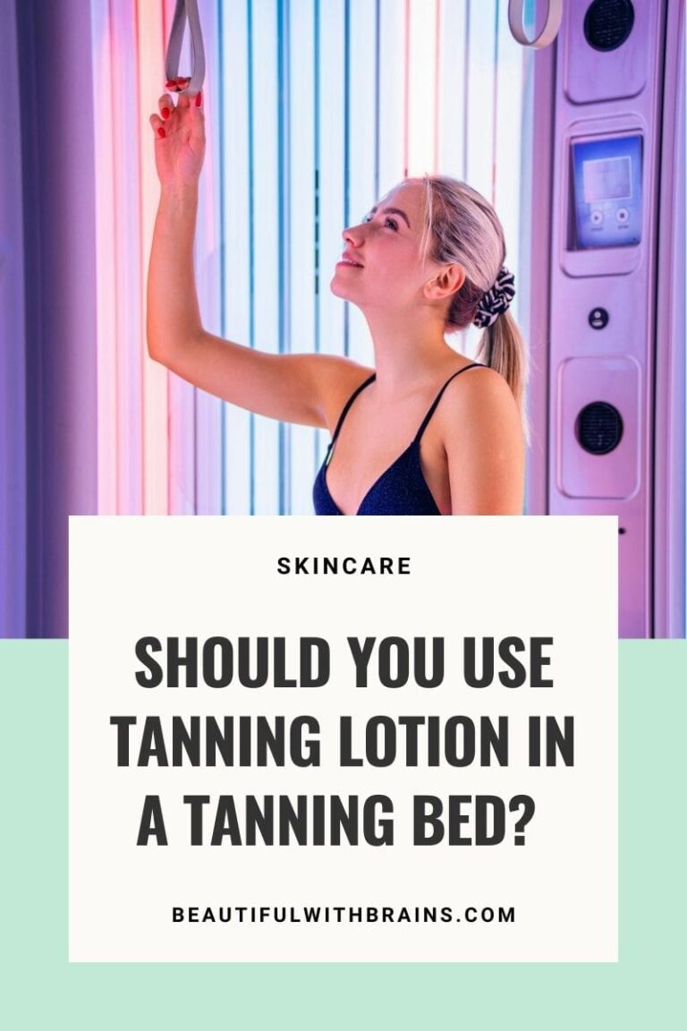 Tanning Lotion Rash Should You Use Tanning Lotion In A Tanning Bed? – Beautiful With Brains