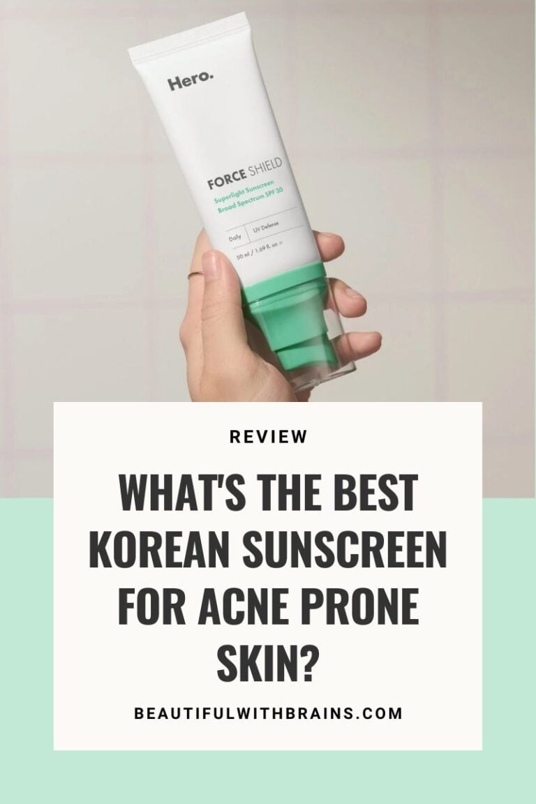 Best Korean Sunscreen For Acne-Prone Skin – Beautiful With Brains