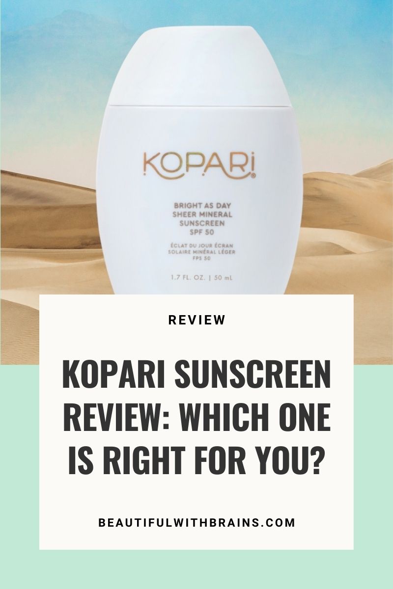 Kopari Sunscreen Review