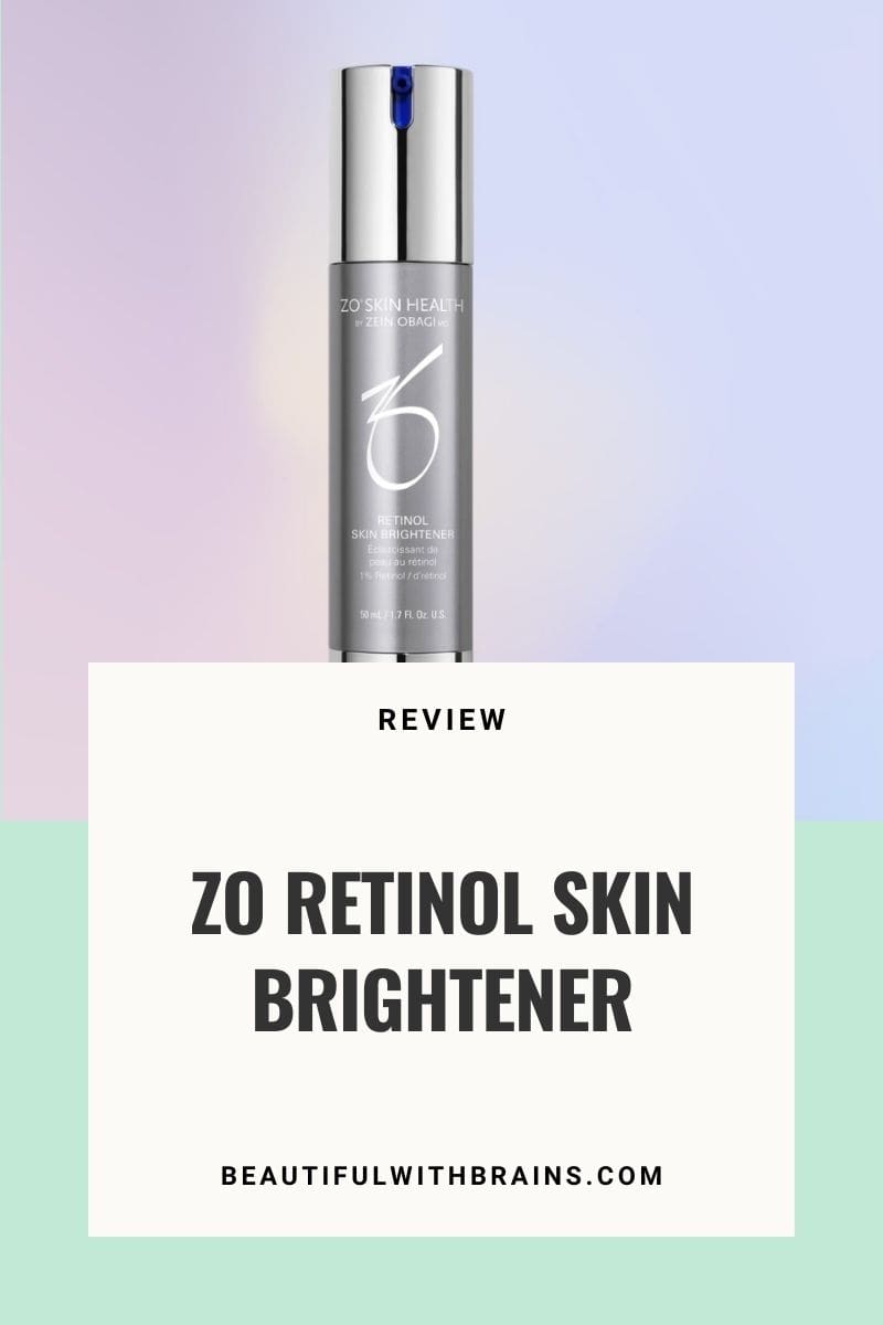 zo retinol skin brightener reviews