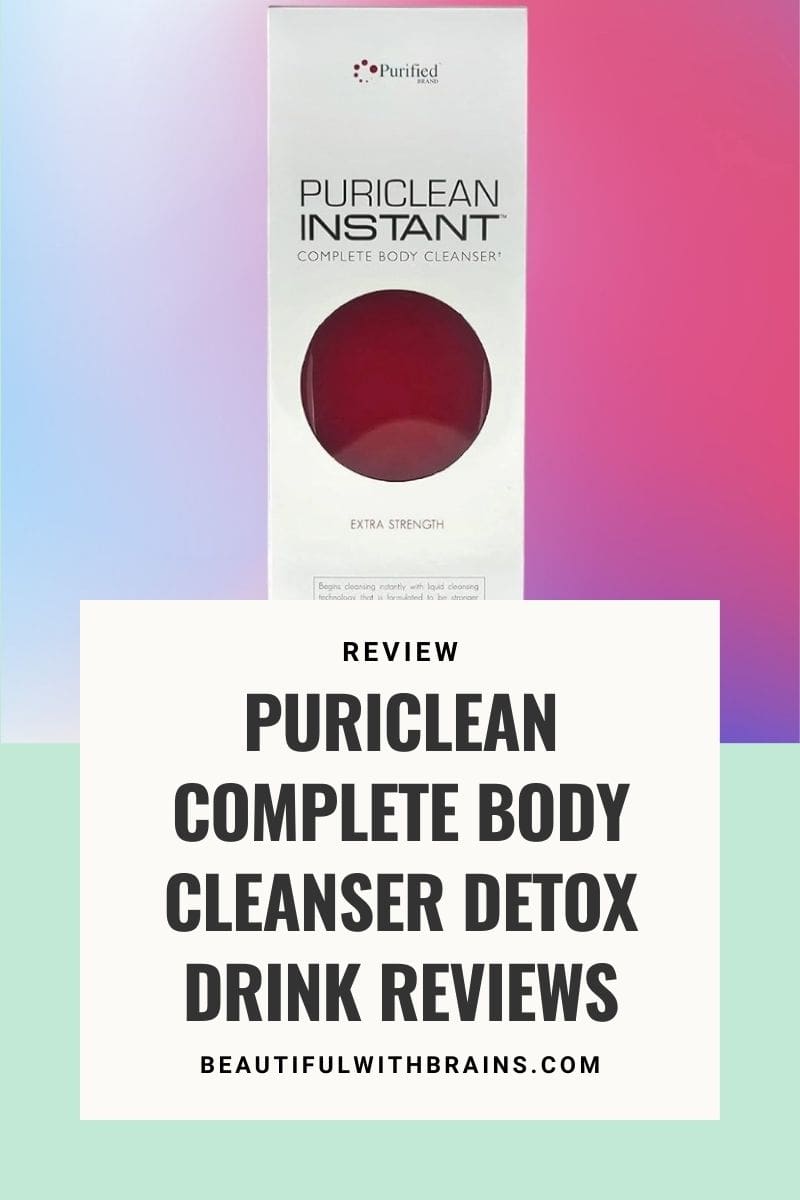 puriclean complete body cleanser detox drink reviews