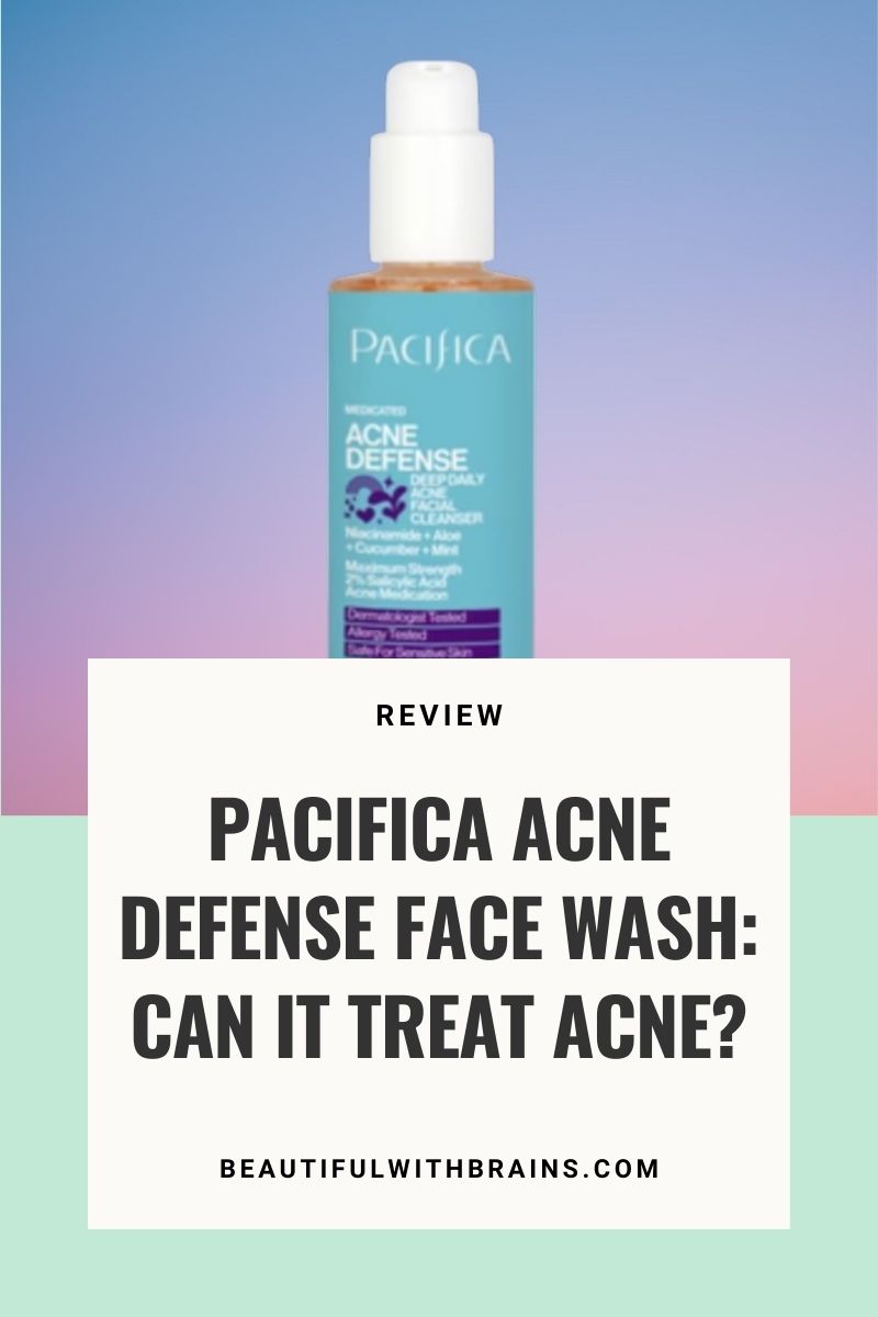Pacifica Acne Defense Face Wash reviews