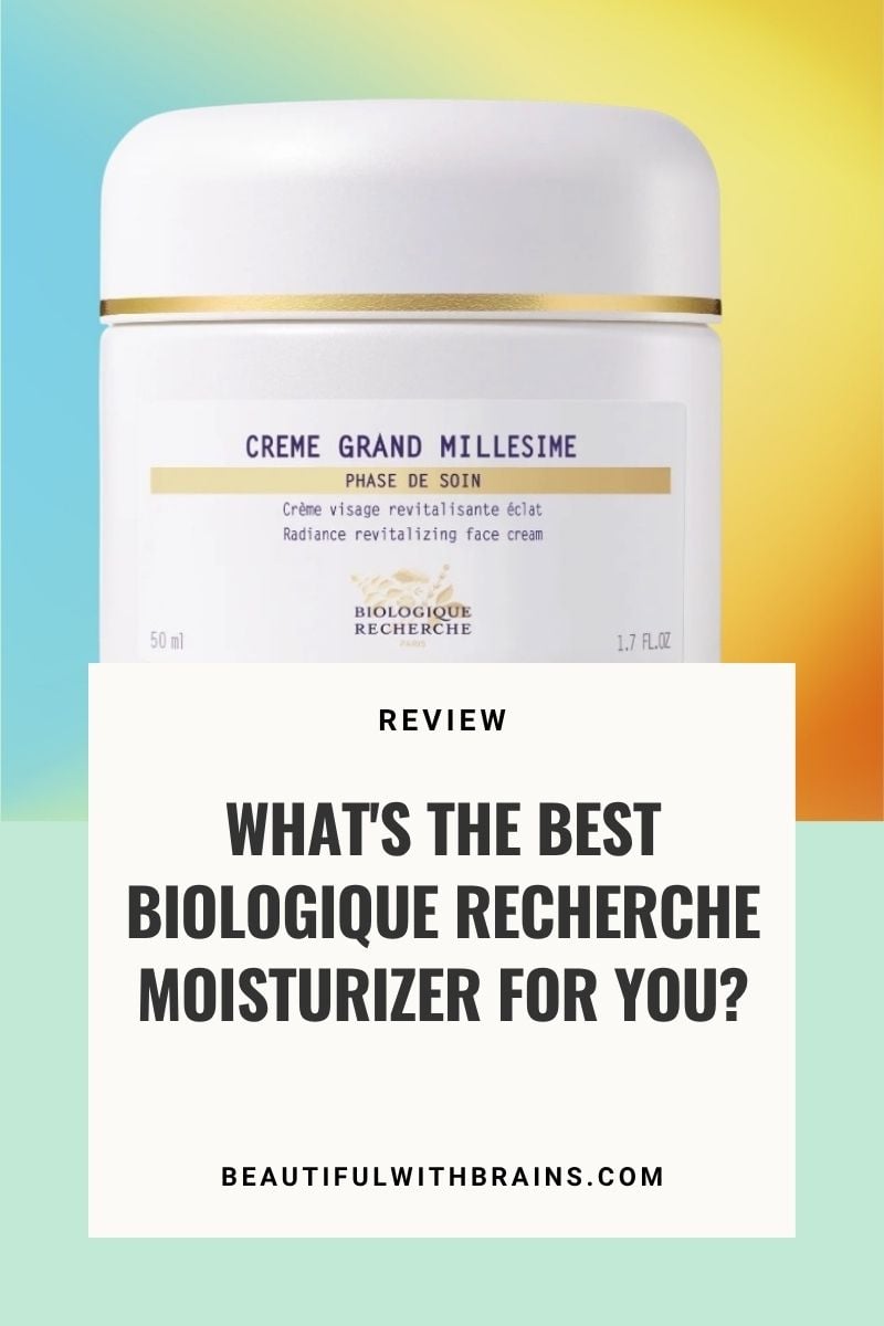 best biologique recherche moisturizer