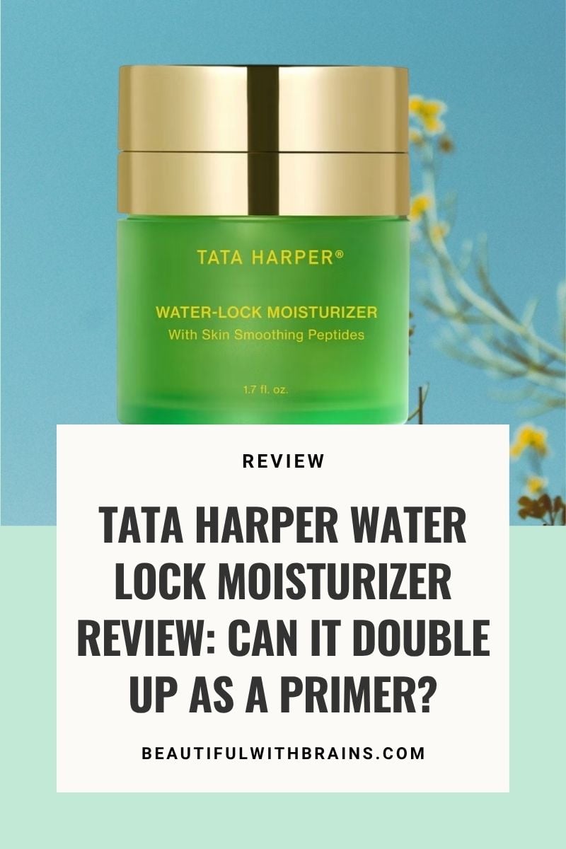 tata harper water lock moisturizer review