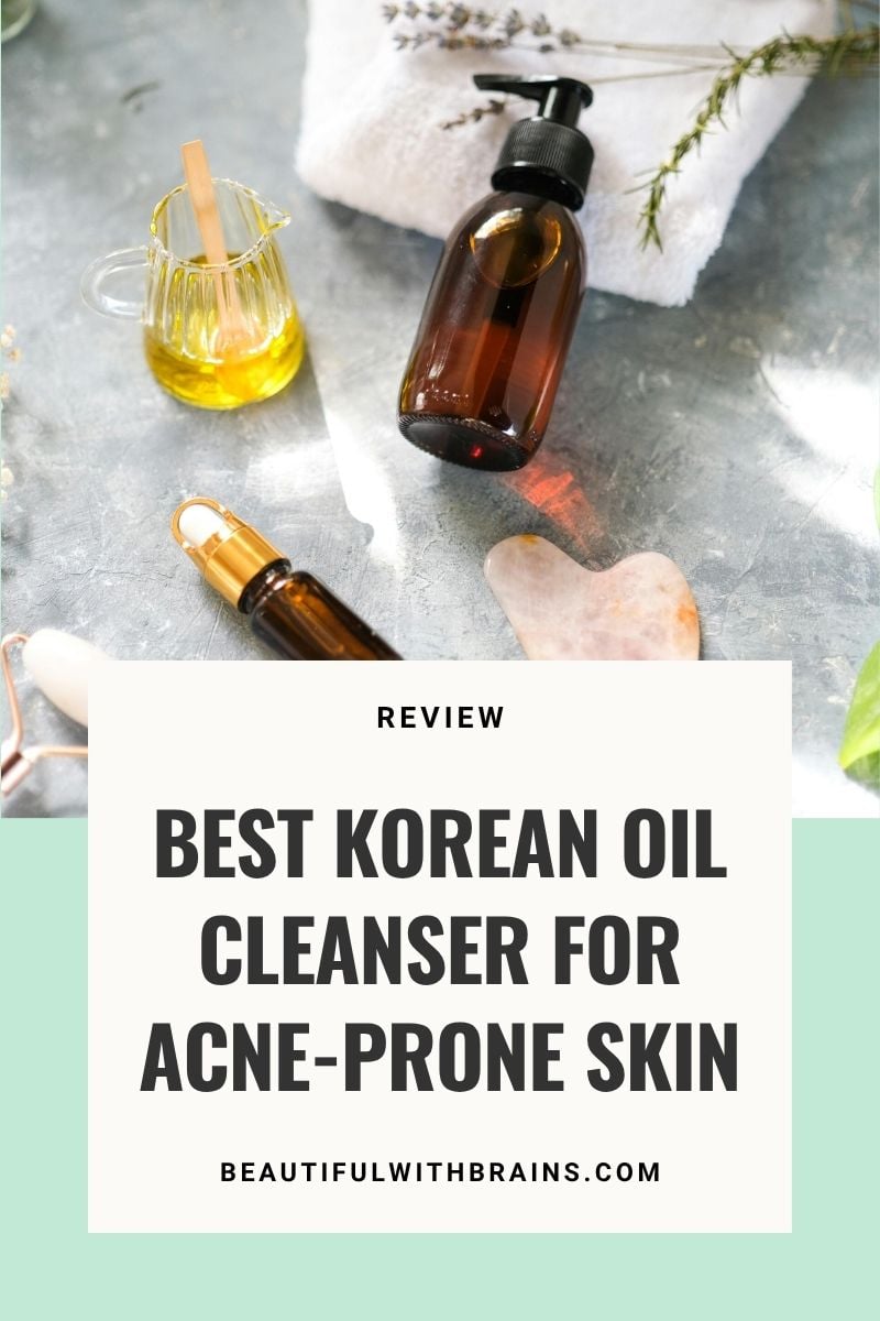 korean oil cleanser for acne-prone skin