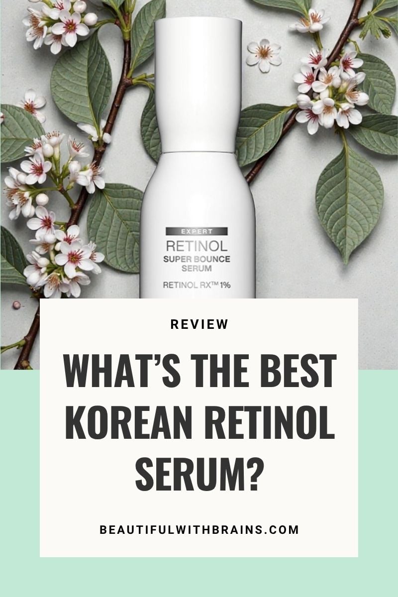 korean retinol serum
