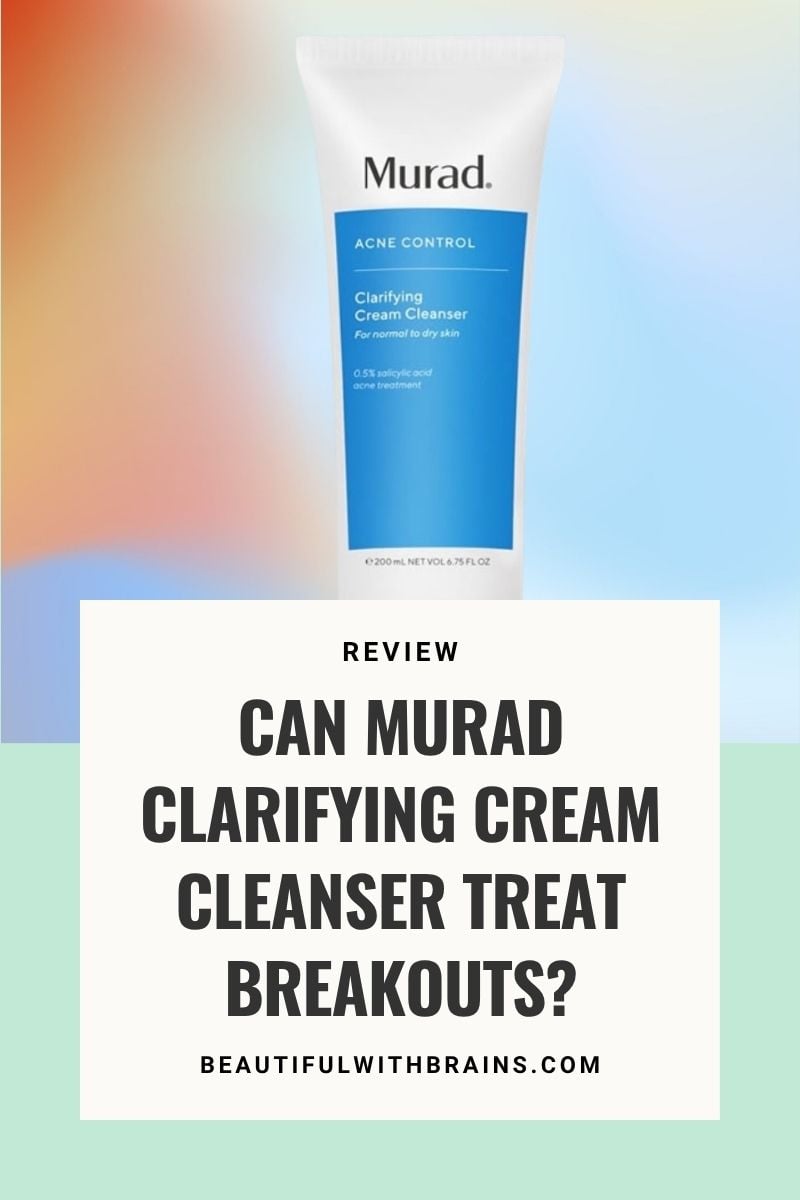 murad time release acne cleanser reviews