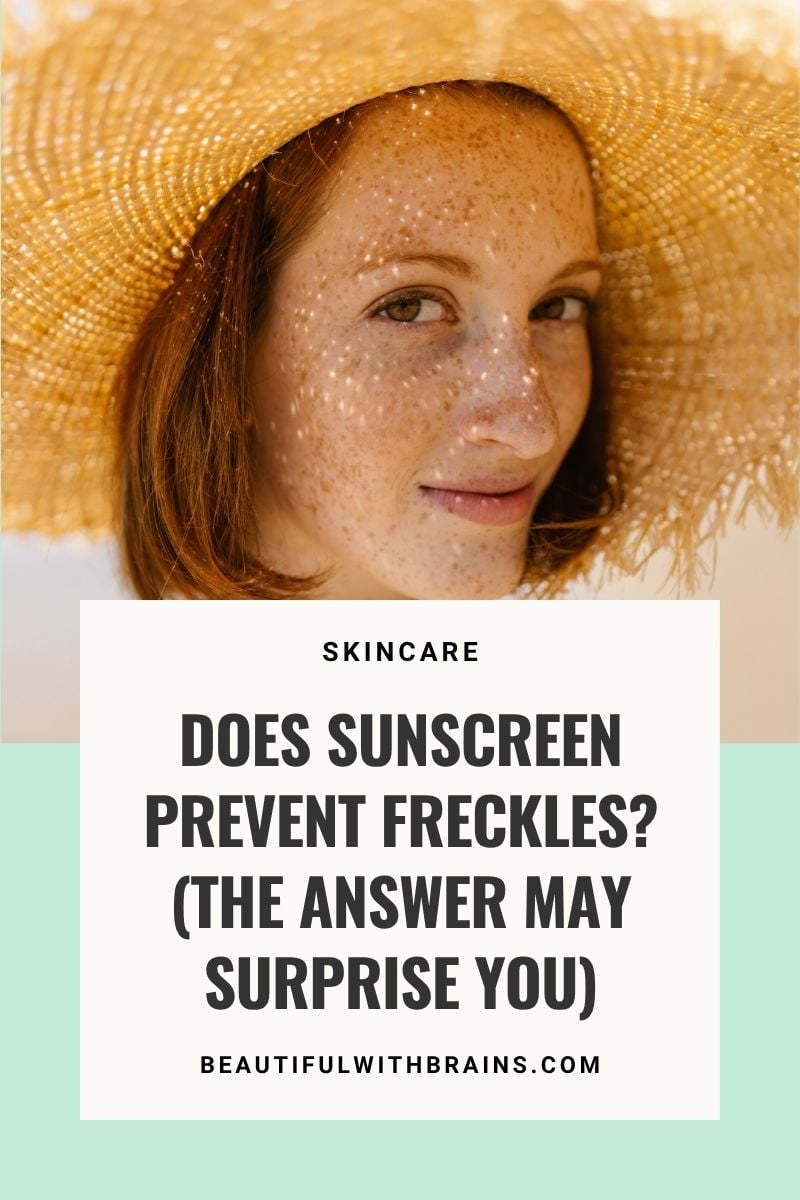 Does Sunscreen Prevent Freckles
