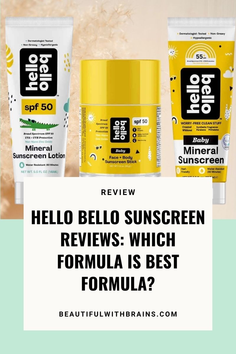 hello bello sunscreen reviews