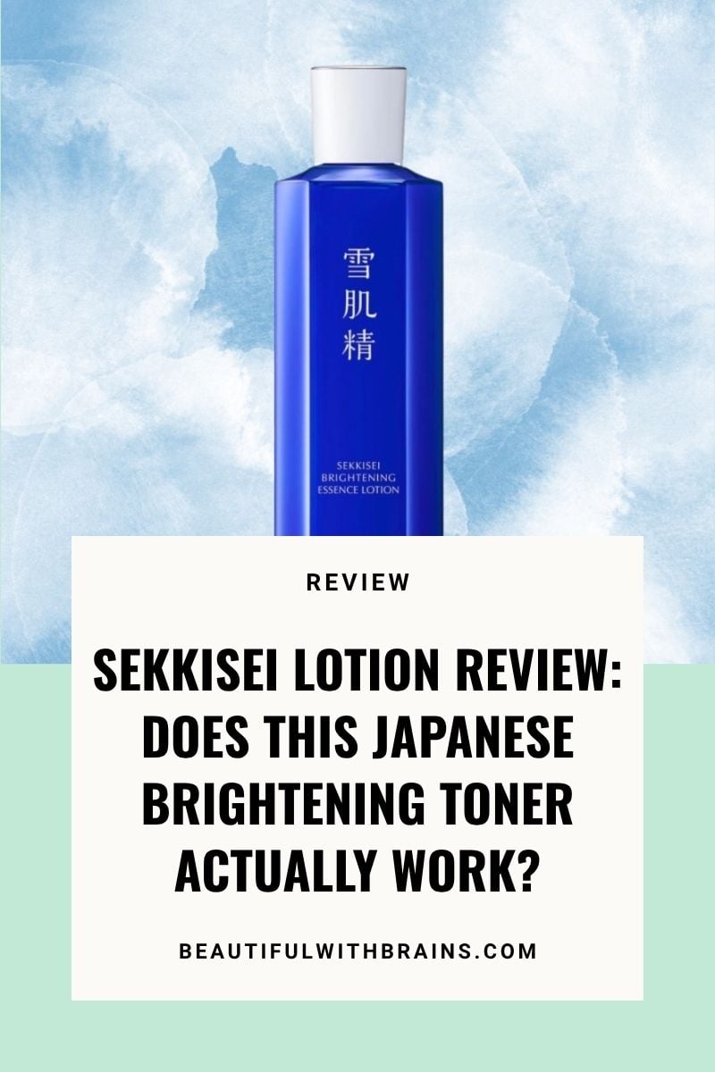 sekkisei lotion review