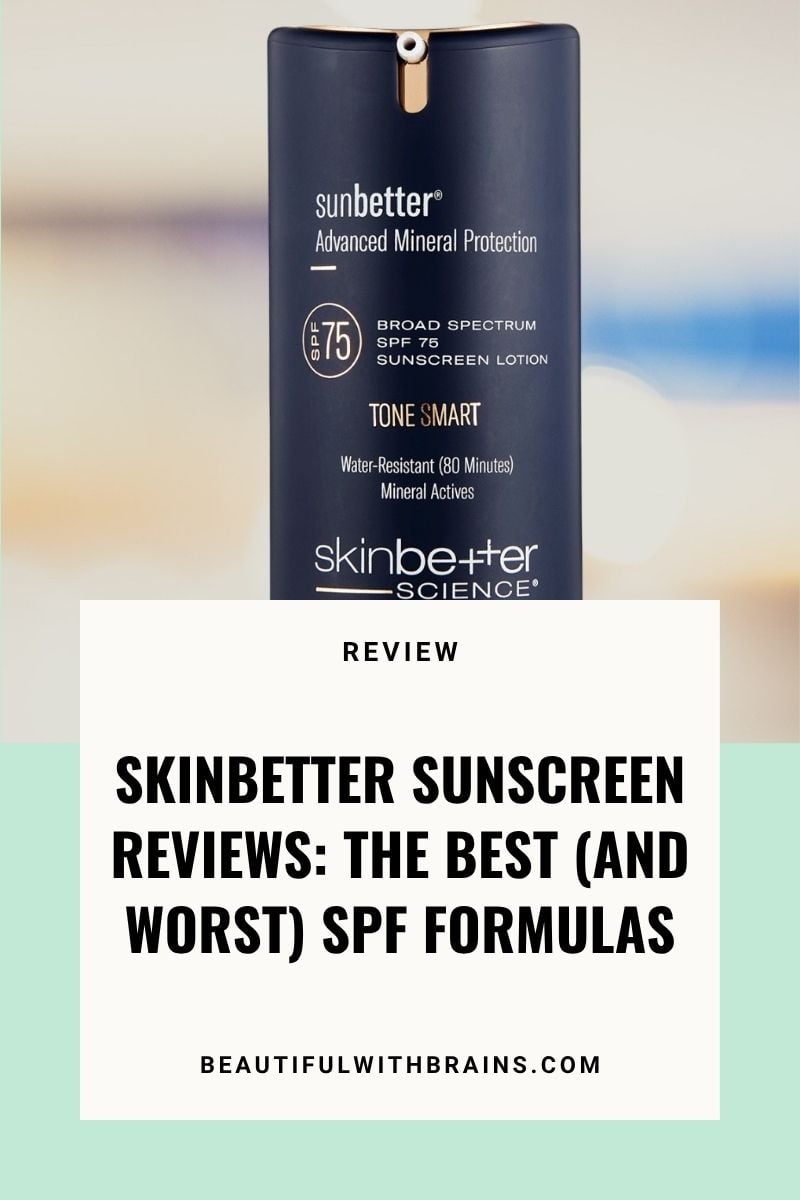 skin better science sunscreen reviews