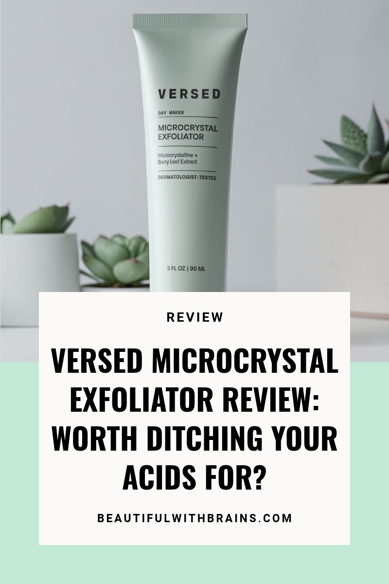 versed microcrystal exfoliator review