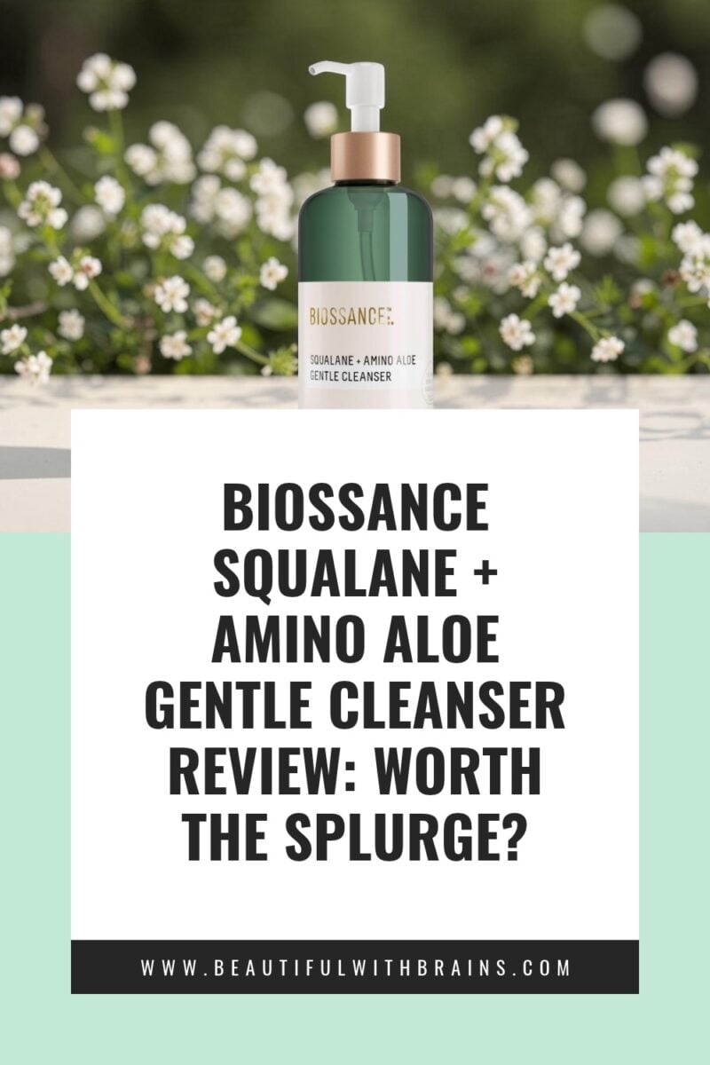 Biossance Squalane + Amino Aloe Gentle Cleanser Review