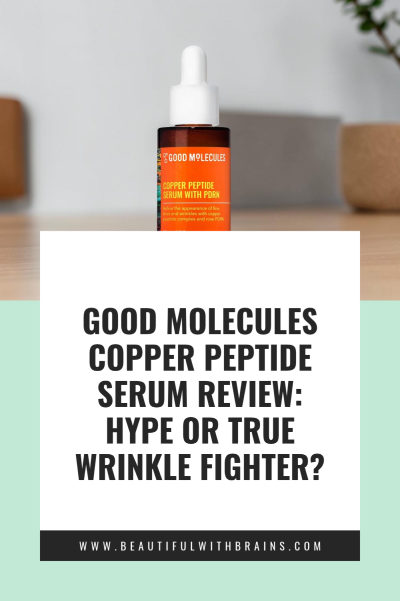 Good Molecules Copper Peptide Serum Review