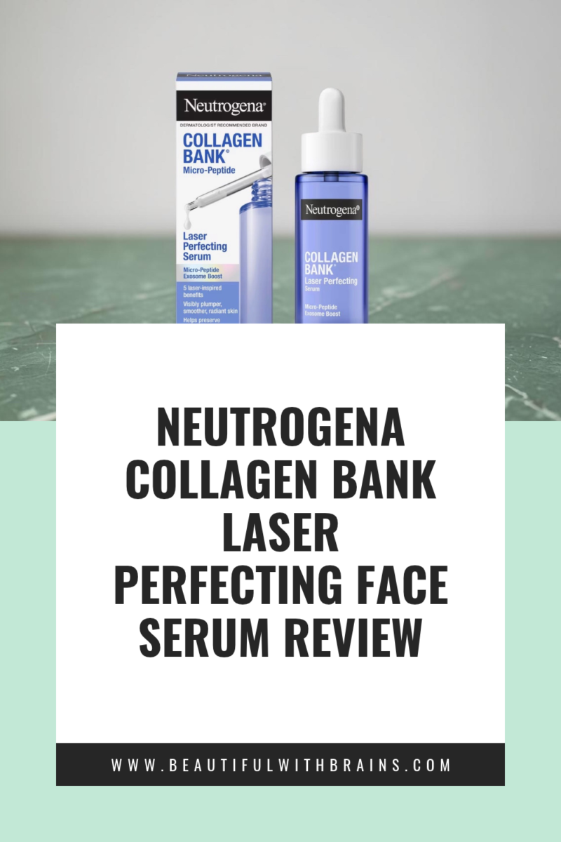 Neutrogena Collagen Bank Laser Perfecting Face Serum Review