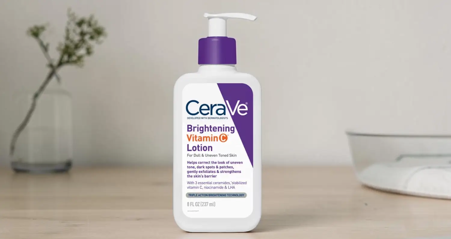cerave brightening vitamin c lotion review